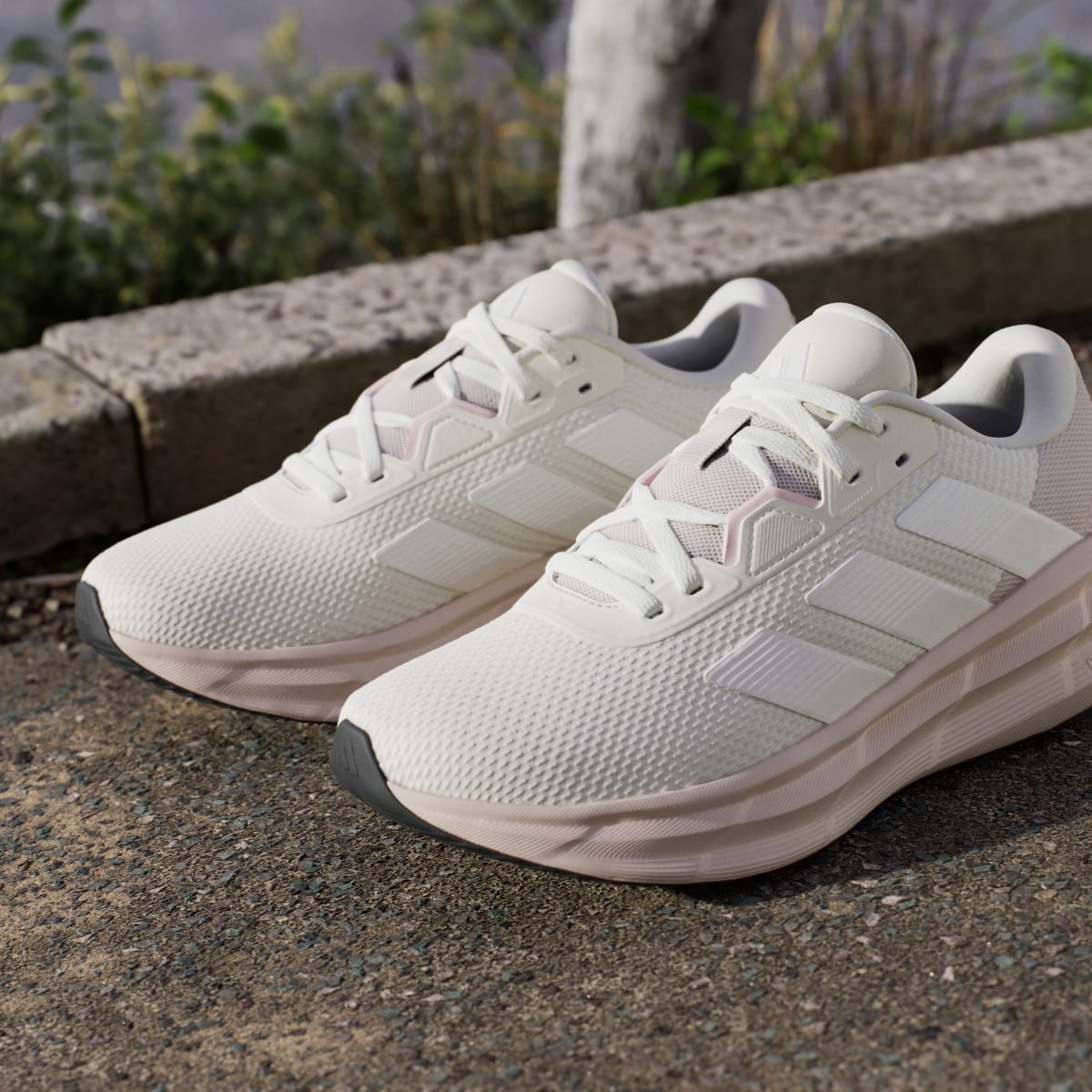 Adidas Women's Galaxy 7 Running Shoes - Off White / Core White / Putty Mauve - Image 11