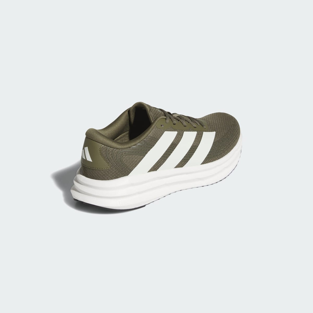 Adidas Men's Galaxy 8 Run - Olive Strata / White Tint / Night Cargo - Image 5
