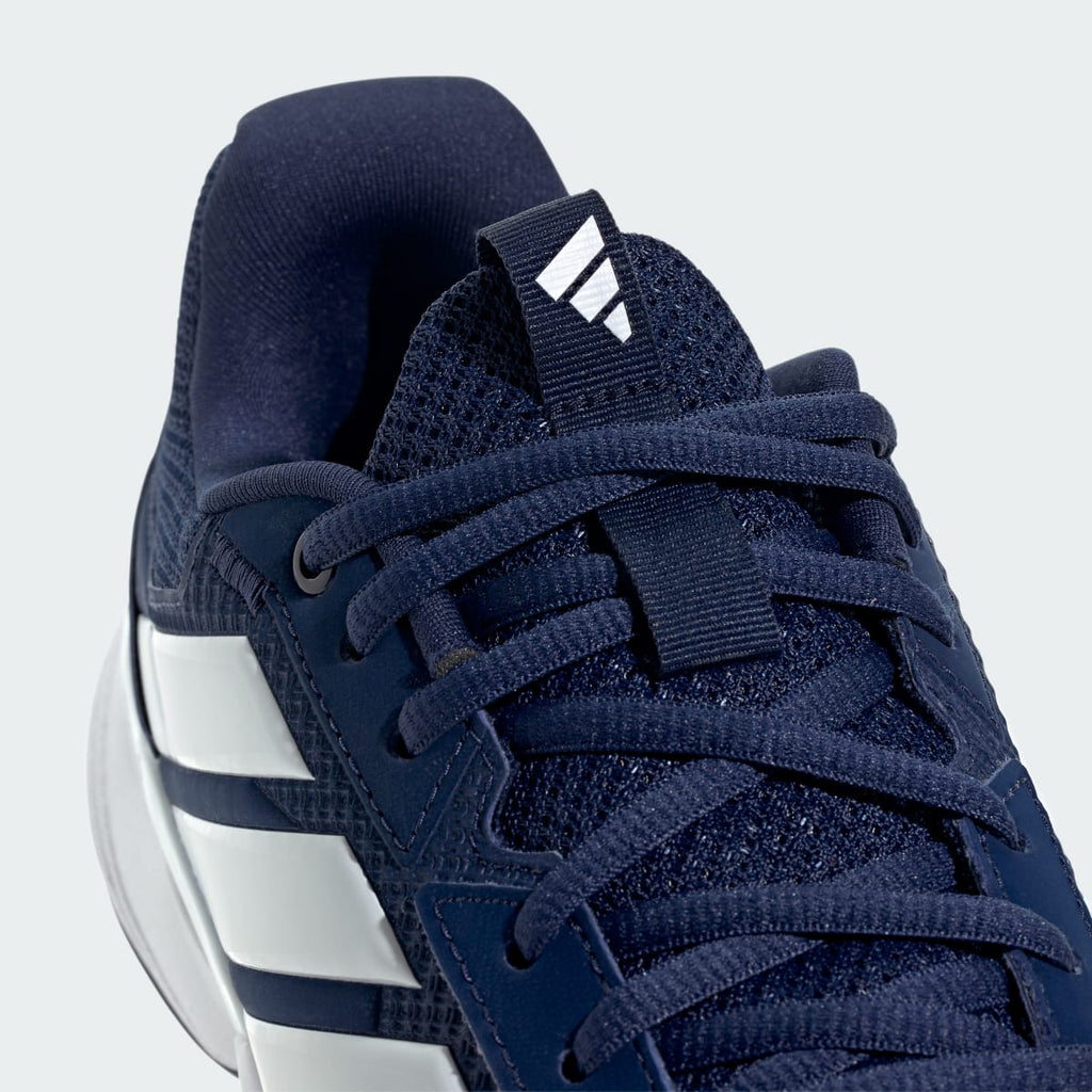 Adidas Men's GameCourt 3 All Court Tennis Shoes - Dark Blue / Cloud White / Core Black - Image 8