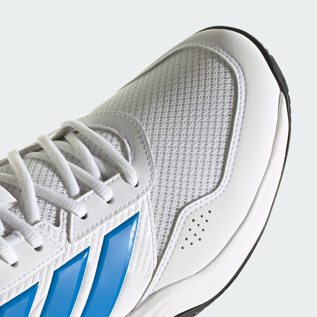 Adidas Men's GameCourt 3 All Court Tennis Shoes - Cloud White / Lucid Ray Blue / Core Black - Image 12