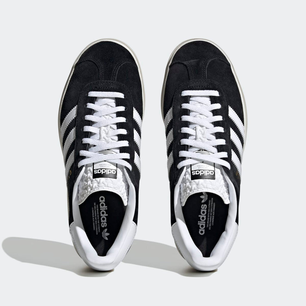 Adidas Women's Gazelle Bold Shoes - Core Black / Cloud White / Core White - Image 4
