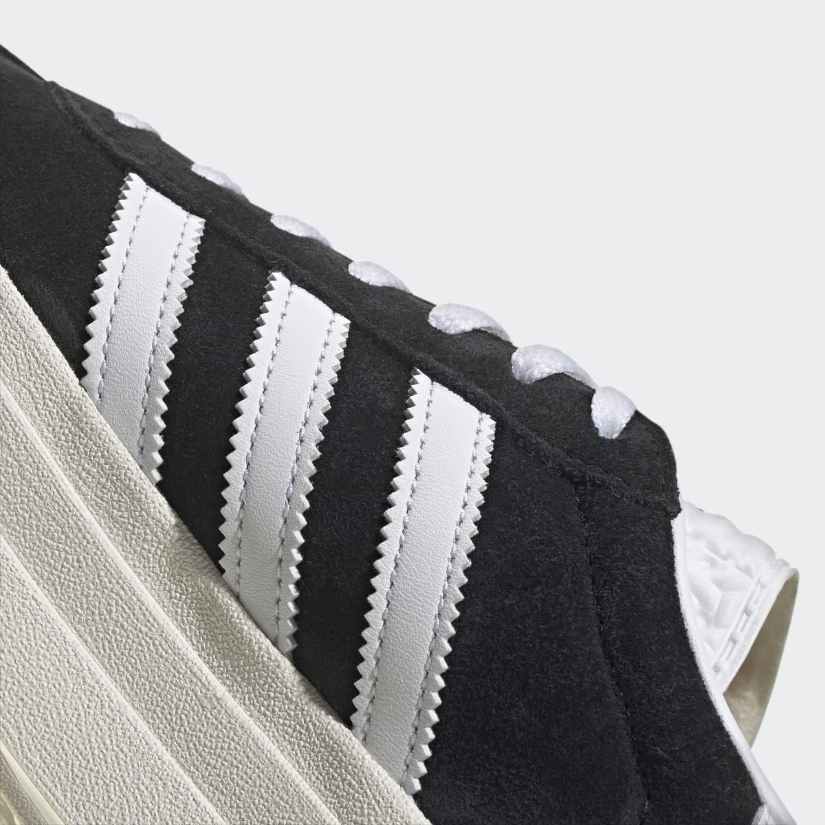 Adidas Women's Gazelle Bold Shoes - Core Black / Cloud White / Core White - Image 13
