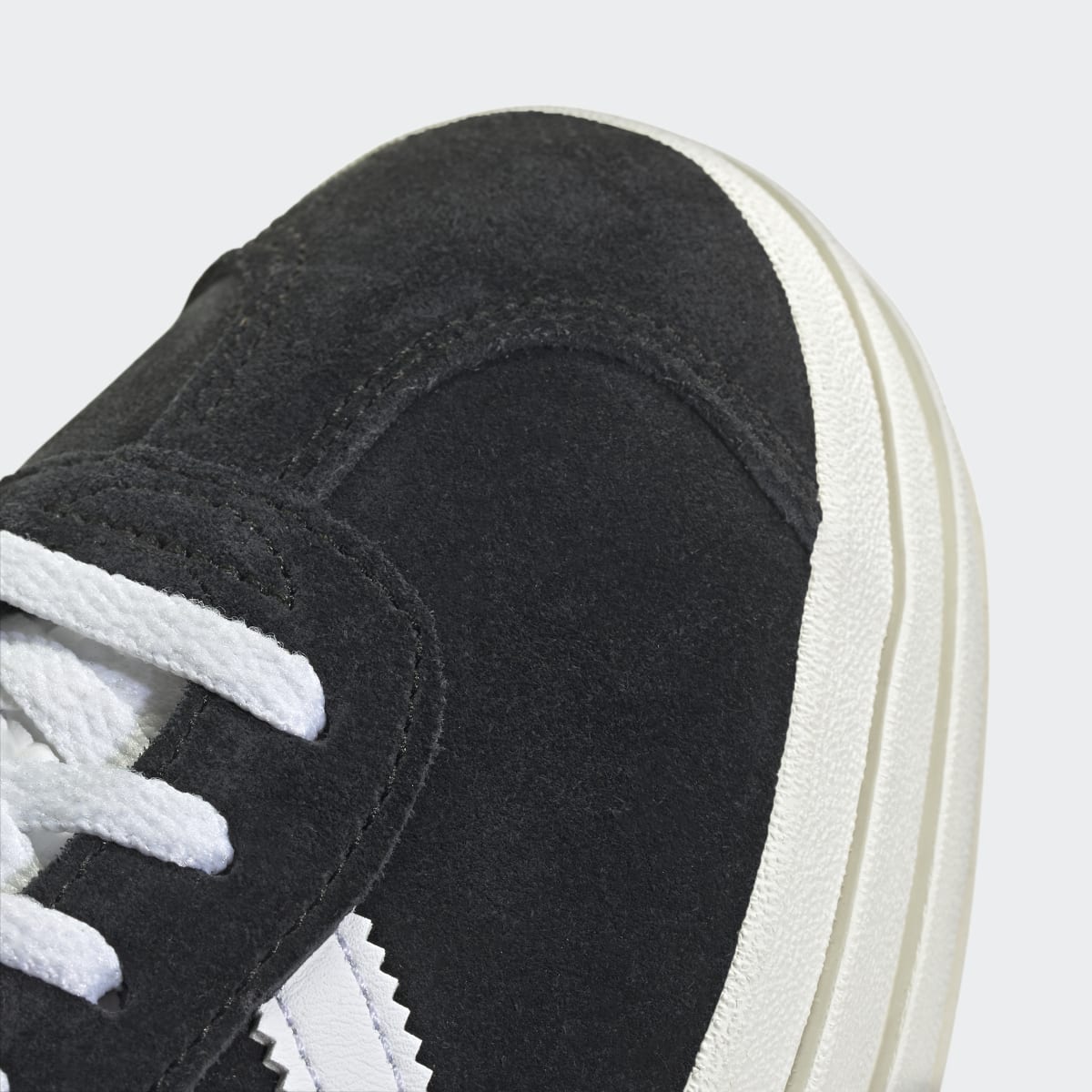 Adidas Women's Gazelle Bold Shoes - Core Black / Cloud White / Core White - Image 14