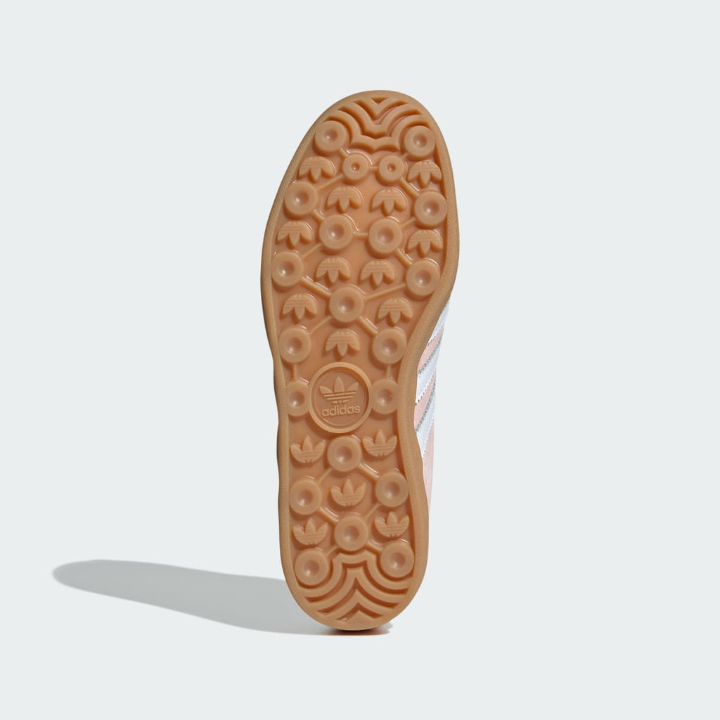 Adidas Women's Gazelle Indoor Shoes - Sandy Pink / Cloud White / Gum - Image 5