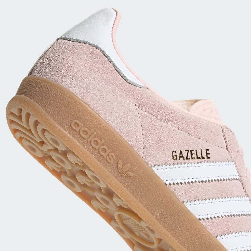 Adidas Women's Gazelle Indoor Shoes - Sandy Pink / Cloud White / Gum - Image 11
