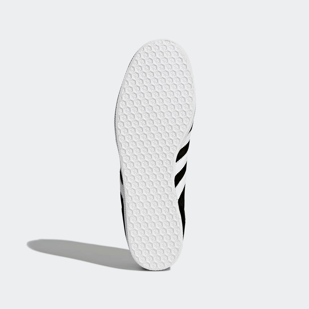 Adidas Men's Gazelle Shoes - Core Black / White / Gold Metallic - Image 5