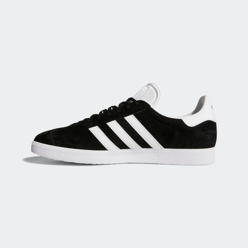 Adidas Women's Gazelle Shoes - Core Black / White / Gold Metallic - Image 8