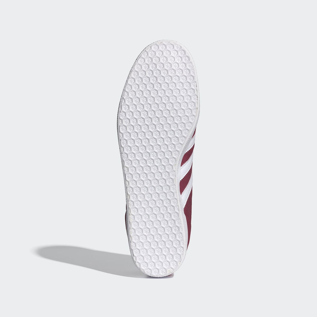 Adidas Women's Gazelle Shoes - Collegiate Burgundy / Cloud White / Gold Metallic - Image 4