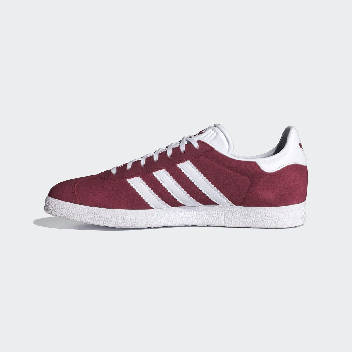 Adidas Women's Gazelle Shoes - Collegiate Burgundy / Cloud White / Gold Metallic - Image 7