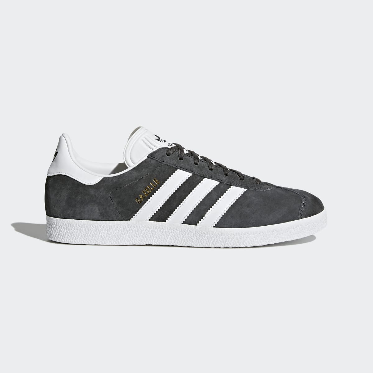 Adidas Women's Gazelle Shoes - Dgh Solid Grey / White / Gold Metallic - Image 1