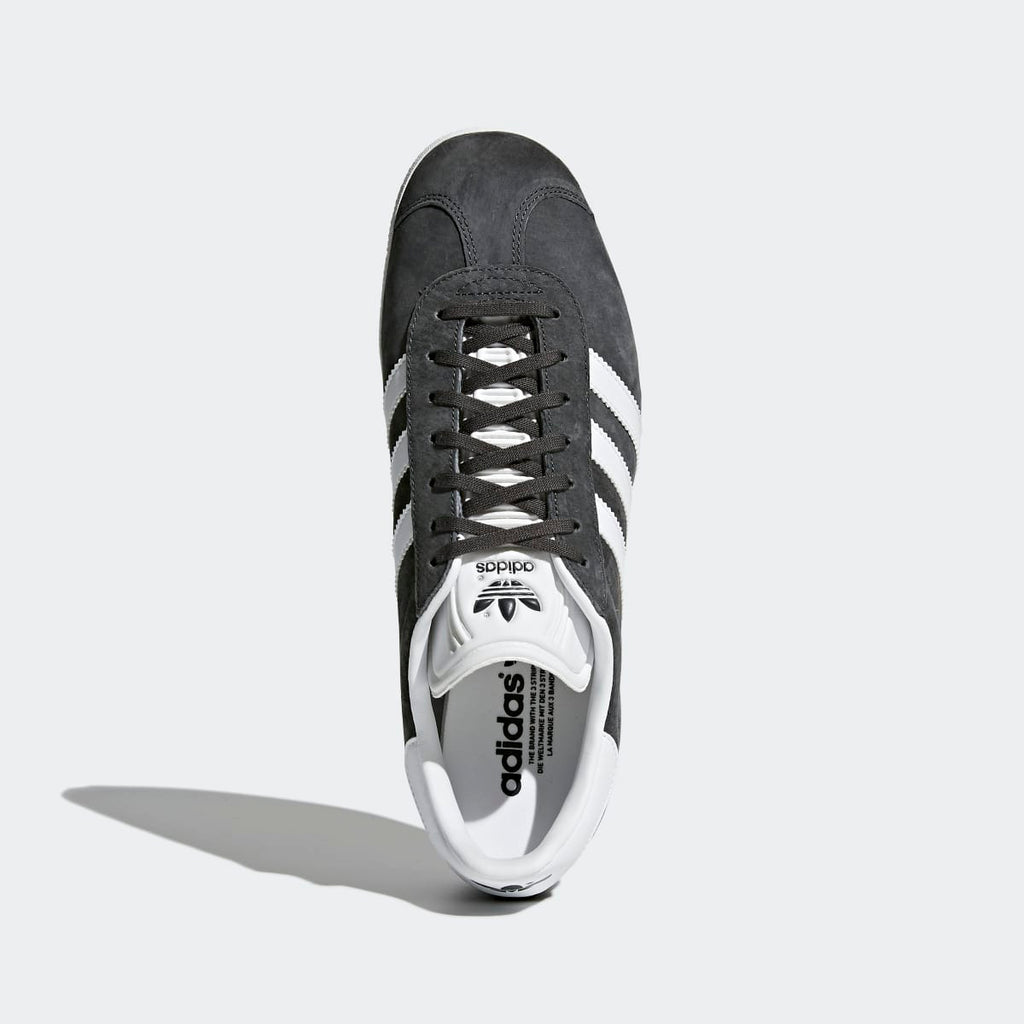 Adidas Men's Gazelle Shoes - Dgh Solid Grey / White / Gold Metallic - Image 3