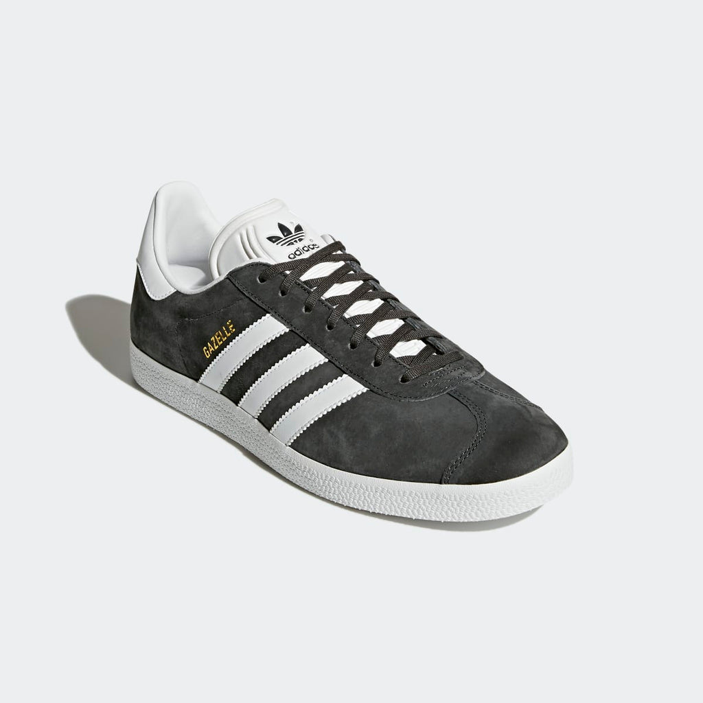 Adidas Women's Gazelle Shoes - Dgh Solid Grey / White / Gold Metallic - Image 5