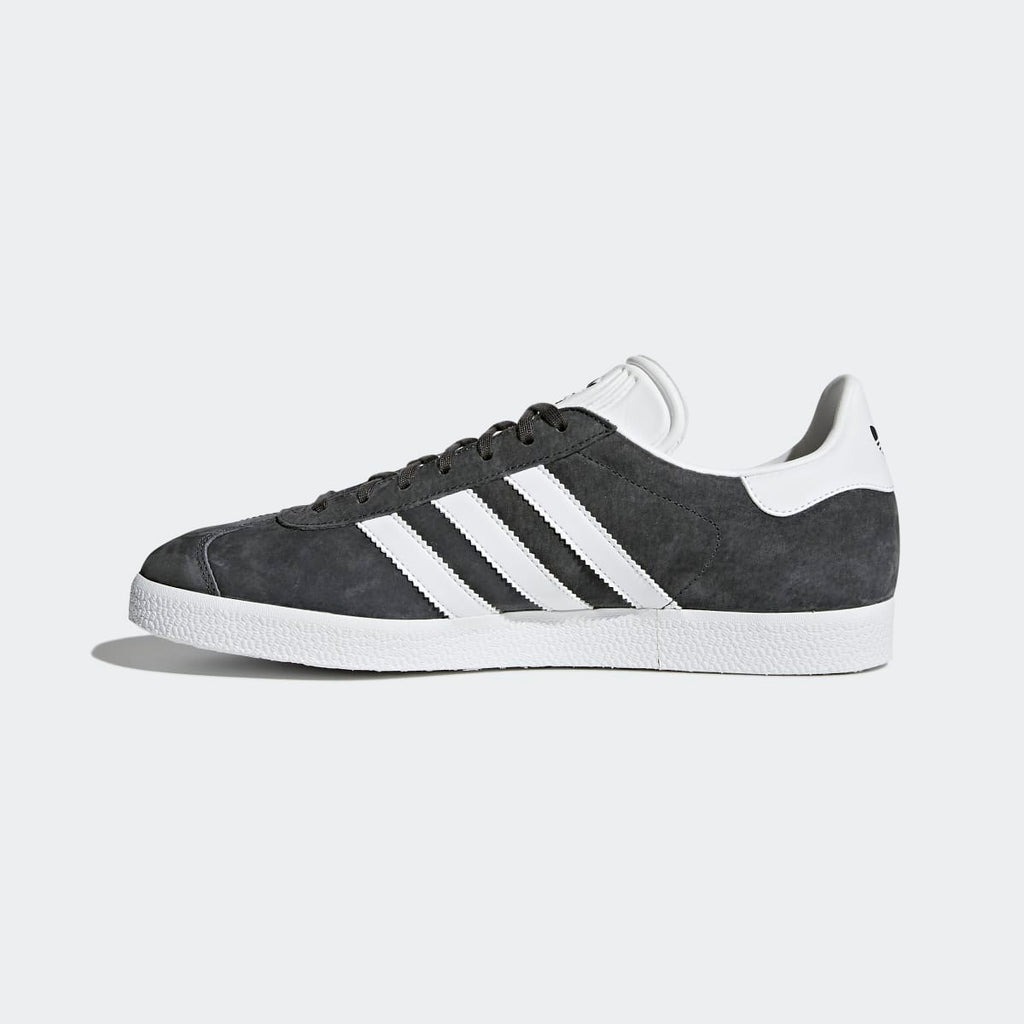 Adidas Men's Gazelle Shoes - Dgh Solid Grey / White / Gold Metallic - Image 7
