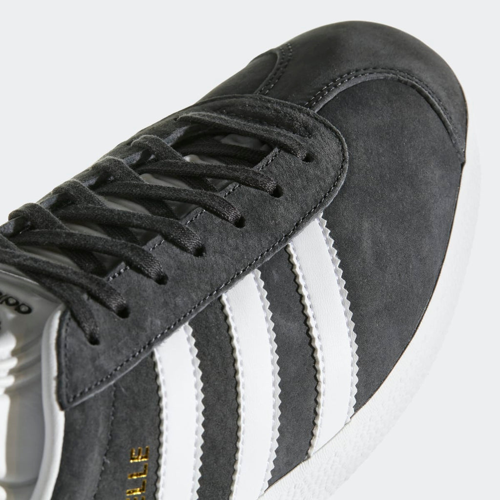 Adidas Women's Gazelle Shoes - Dgh Solid Grey / White / Gold Metallic - Image 10