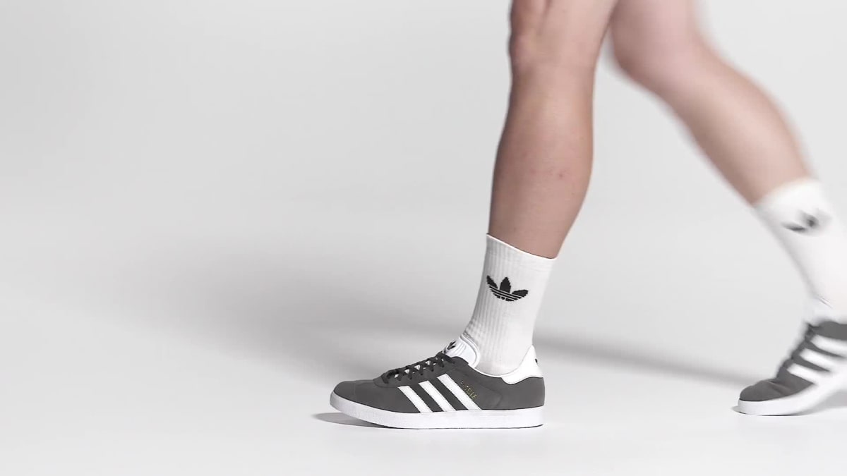 Adidas Women's Gazelle Shoes - Dgh Solid Grey / White / Gold Metallic - Image 2
