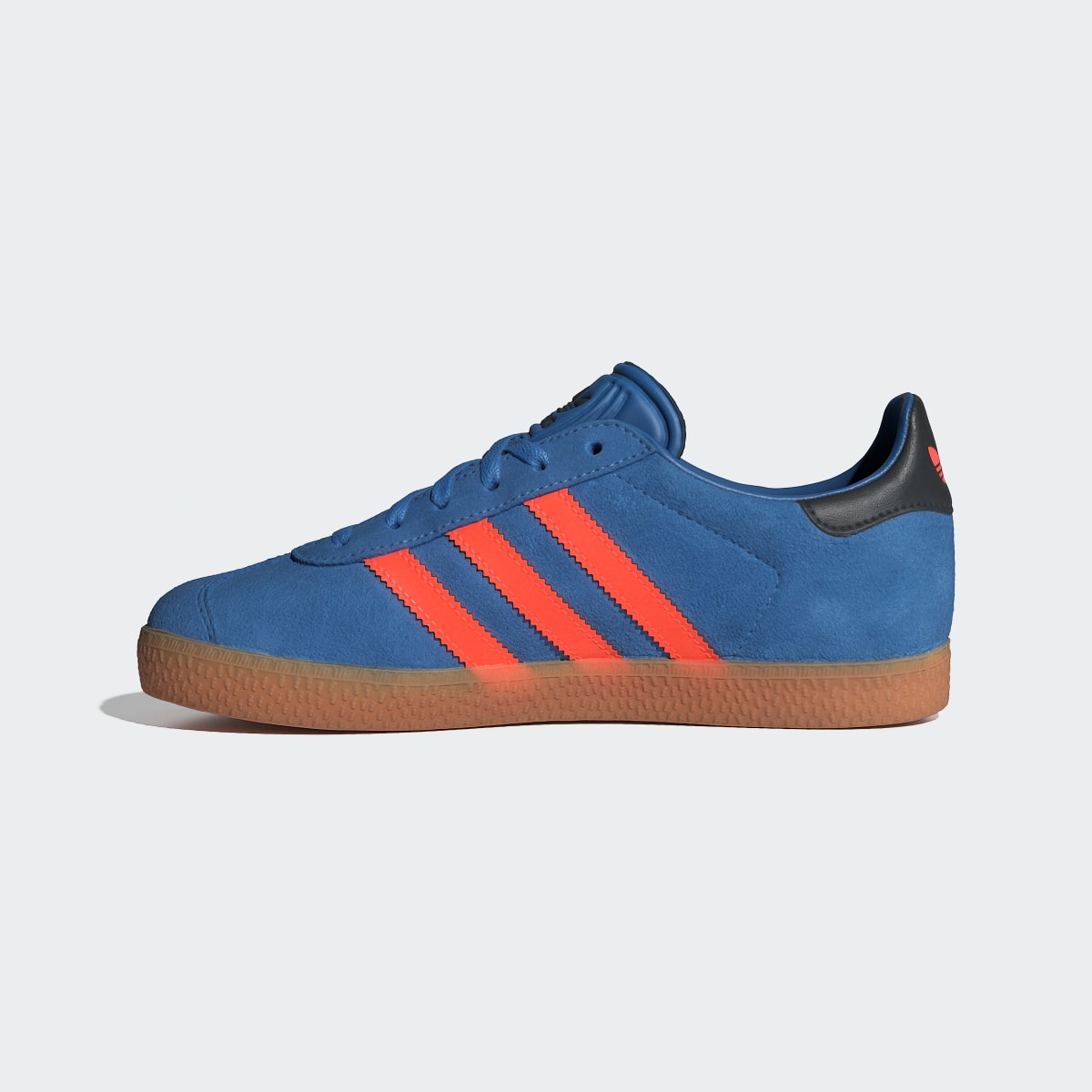 Adidas Kids' Gazelle Shoes Kids - Focus Blue / Solar Orange / Core Black - Image 7