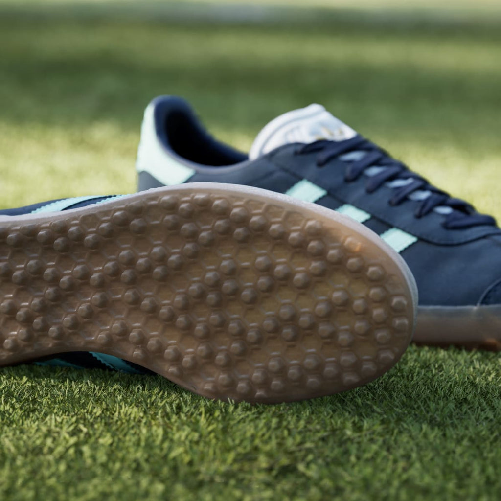 Adidas Women's Gazelle Spikeless Golf Shoes - Night Indigo / Clear Mint / Cloud White - Image 9