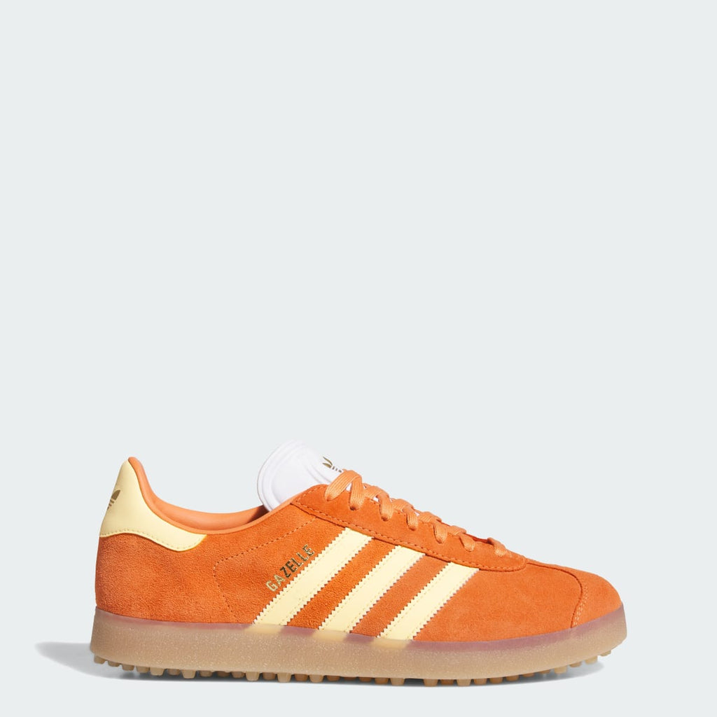 Adidas Women's Gazelle Spikeless Golf Shoes - Dusky Orange / Ice Tangerine / Cloud White - Image 1