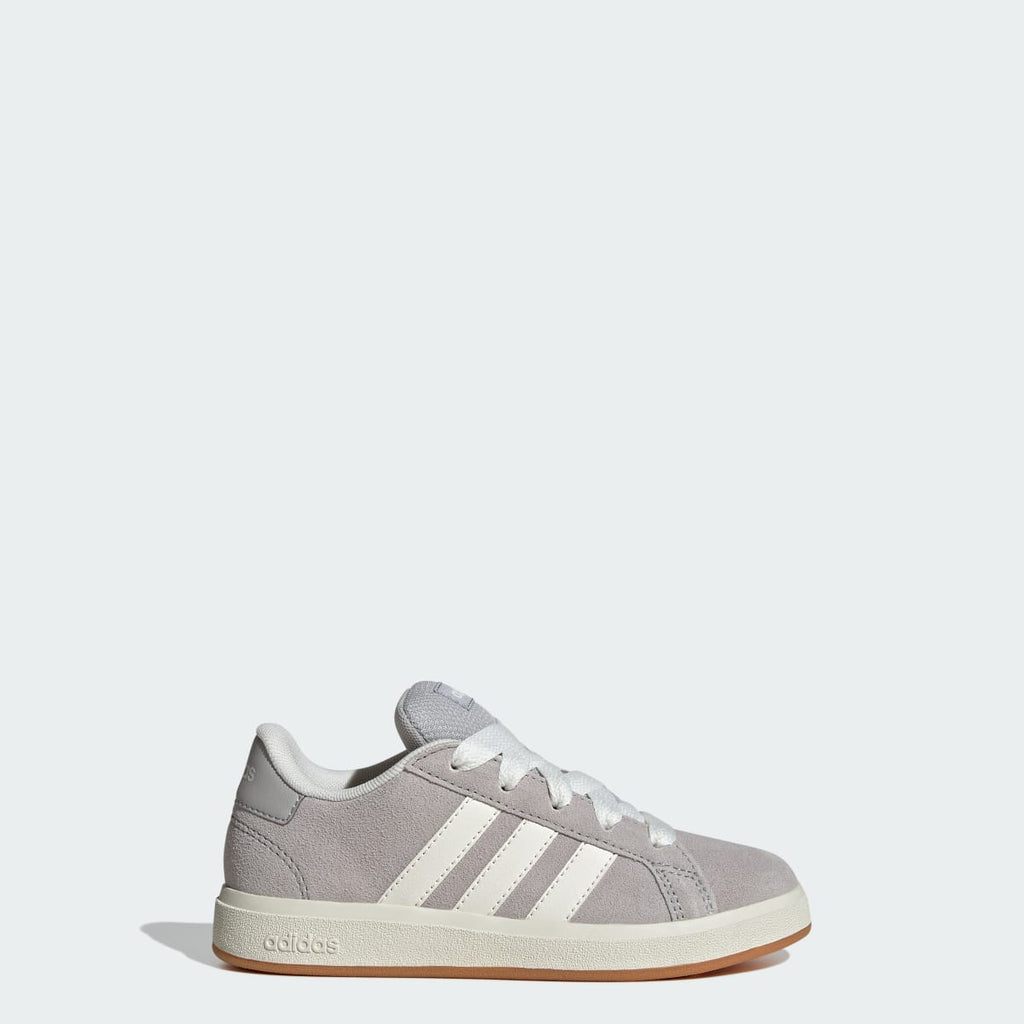 Adidas Kids' Grand Court 00s Shoes Kids - Grey Two / Off White / Gum - Image 1