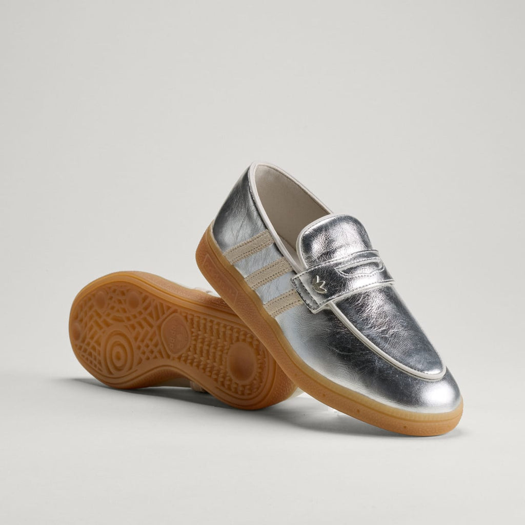 Adidas Women's HANDBALL SPEZIAL LOAFER SHOES - Silver Metallic / Off White / Grey One - Image 1