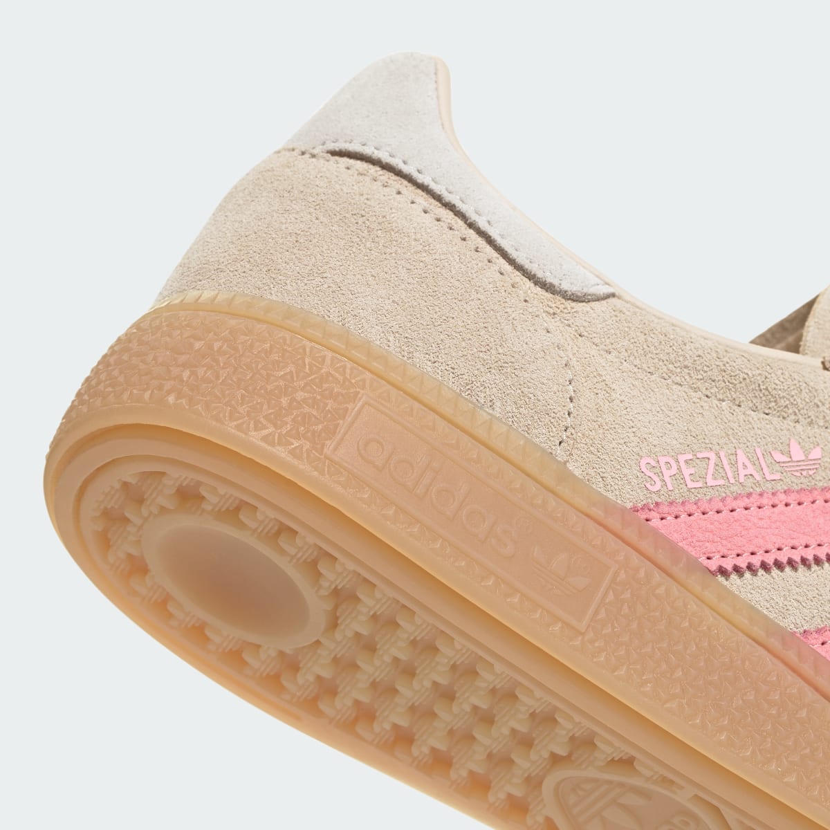 Adidas Women's HANDBALL SPEZIAL SHOES - Crystal Linen / Pink Spark / Wonder White - Image 9