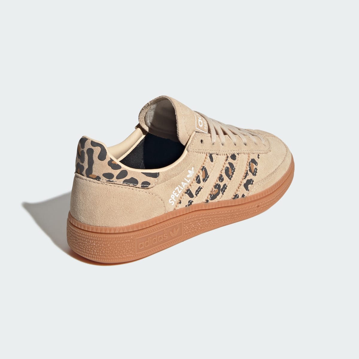 Adidas Kids' HANDBALL SPEZIAL SHOES - Sand Strata / Cloud White / Mesa - Image 5