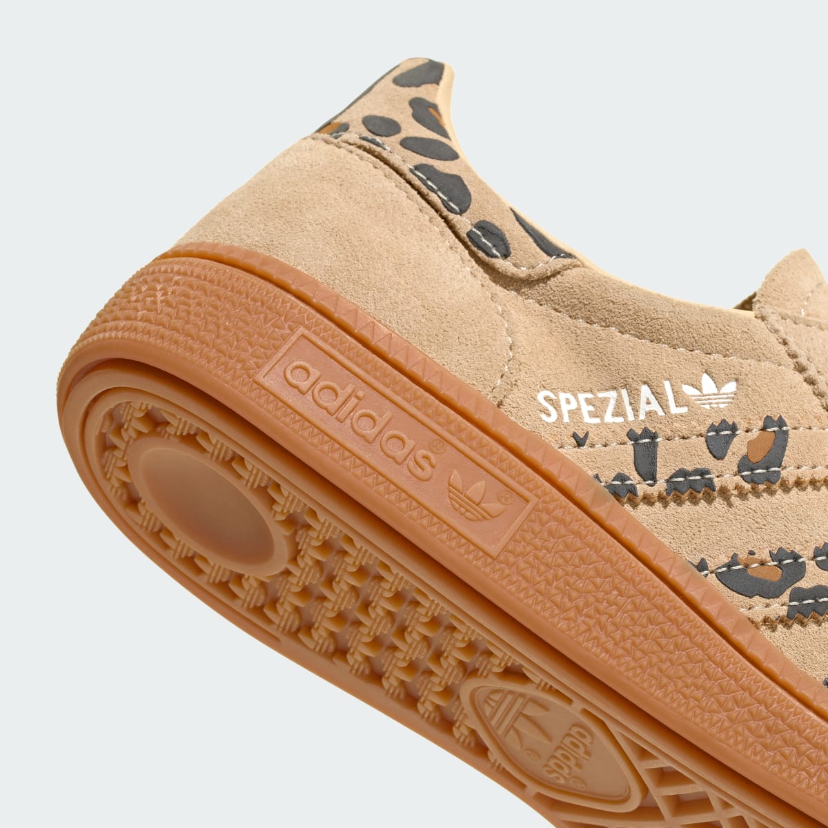 Adidas Kids' HANDBALL SPEZIAL SHOES - Sand Strata / Cloud White / Mesa - Image 7