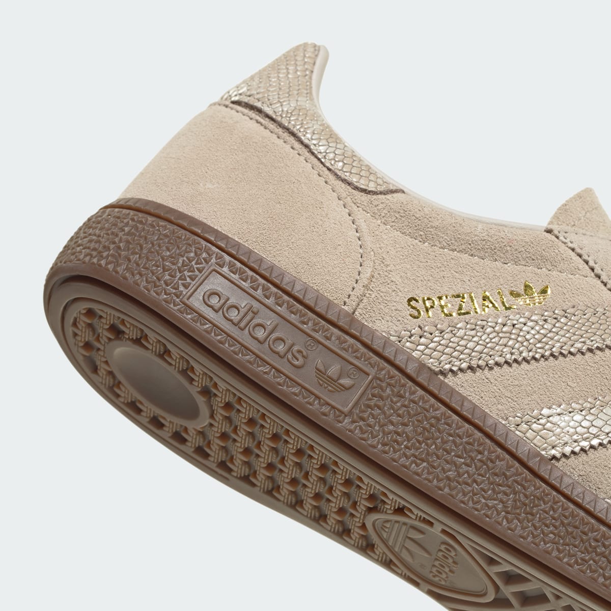 Adidas Men's HANDBALL SPEZIAL SHOES - Khaki Three / Khaki Three / Beige - Image 9