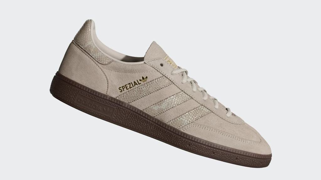 Adidas Men's HANDBALL SPEZIAL SHOES - Khaki Three / Khaki Three / Beige - Image 2