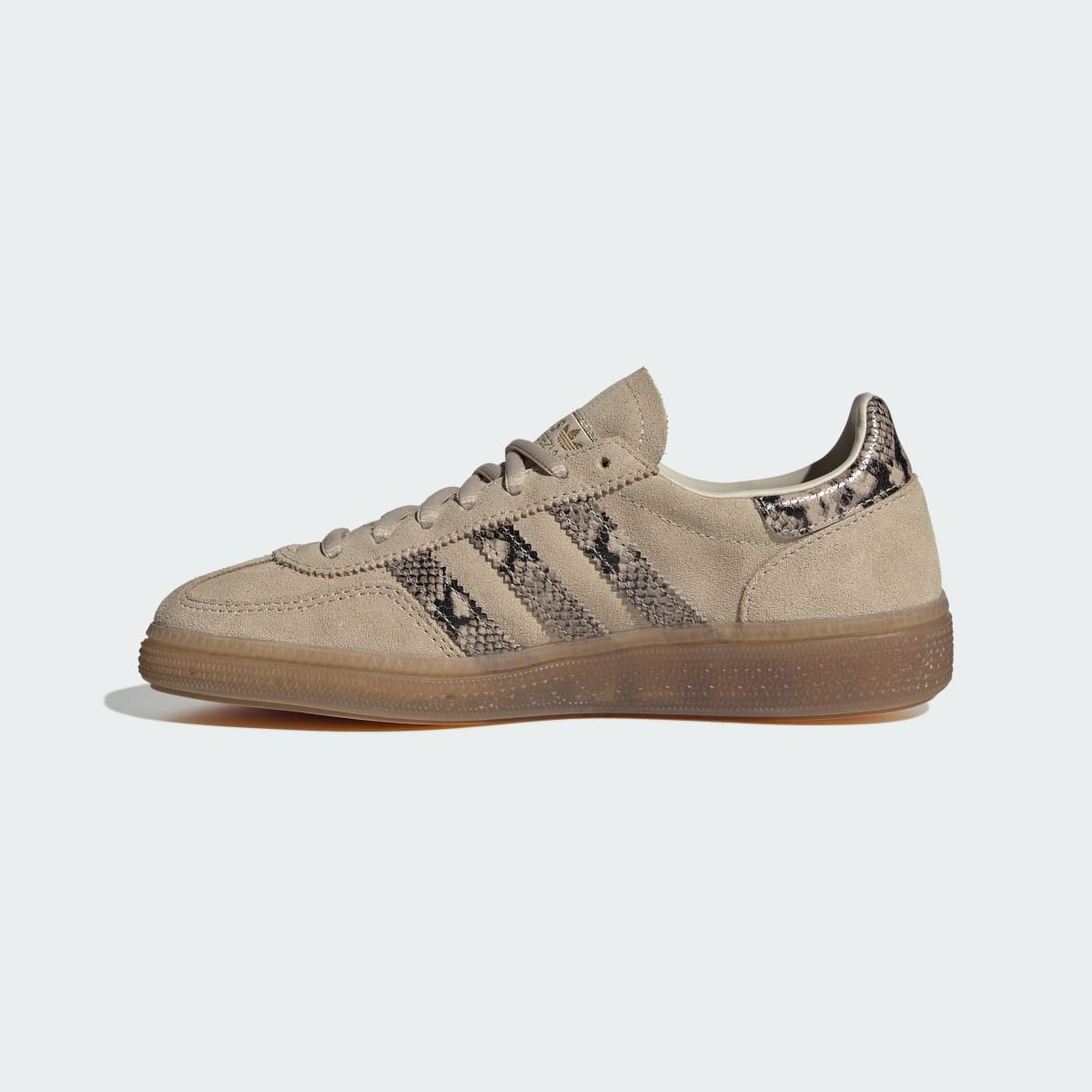 Adidas Kids' HANDBALL SPEZIAL SHOES - Khaki Three / Khaki Three / Beige - Image 6