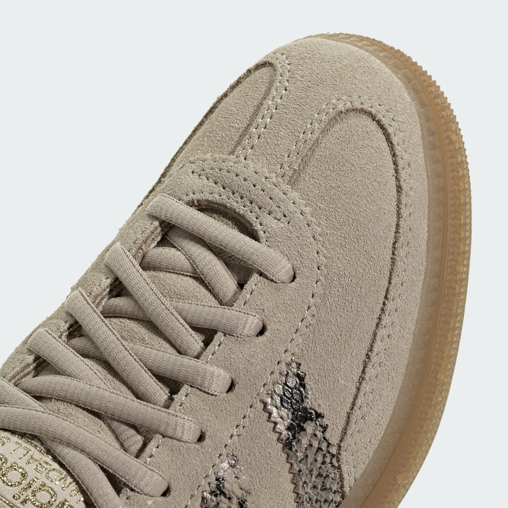 Adidas Kids' HANDBALL SPEZIAL SHOES - Khaki Three / Khaki Three / Beige - Image 7