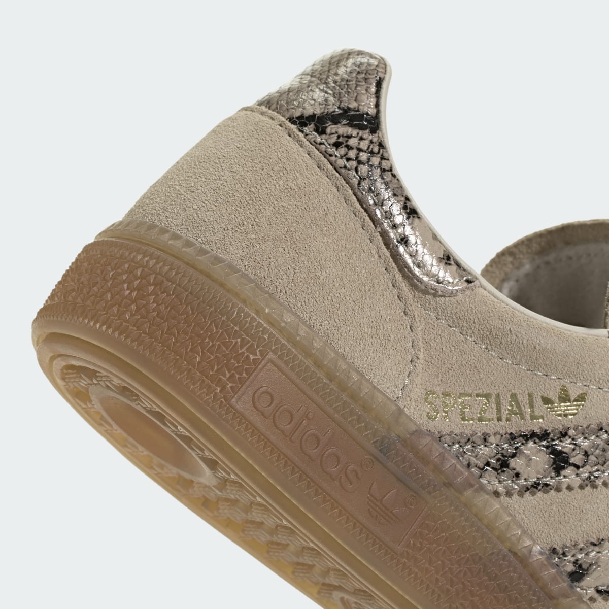 Adidas Kids' HANDBALL SPEZIAL SHOES - Khaki Three / Khaki Three / Beige - Image 8