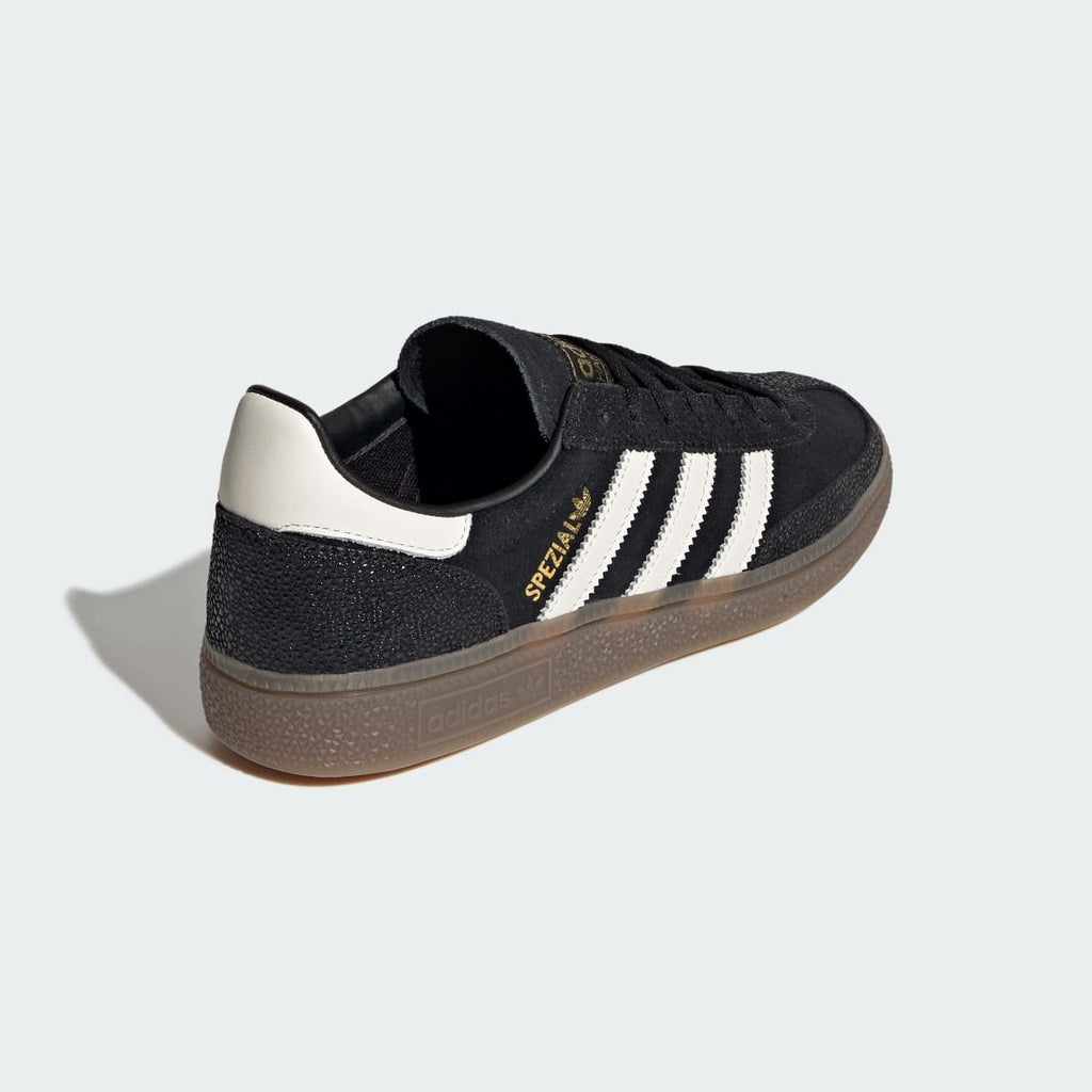 Adidas Women's HANDBALL SPEZIAL SHOES - Core Black / Cloud White / Gold Metallic - Image 5