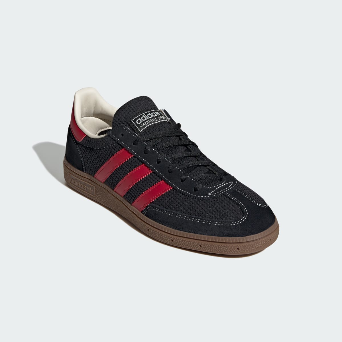 Adidas Men's HANDBALL SPEZIAL SHOES - Core Black / Team Victory Red / Gum - Image 4