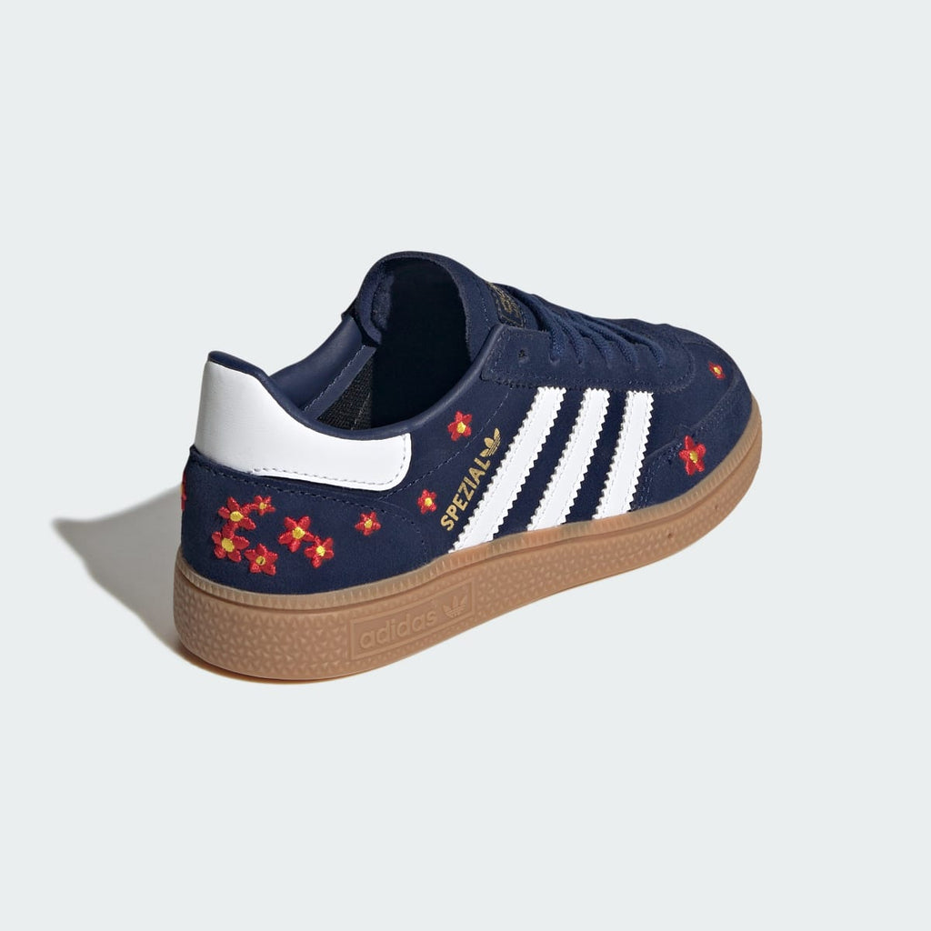 Adidas Kids' HANDBALL SPEZIAL SHOES - Dark Blue / Cloud White / Gum - Image 5