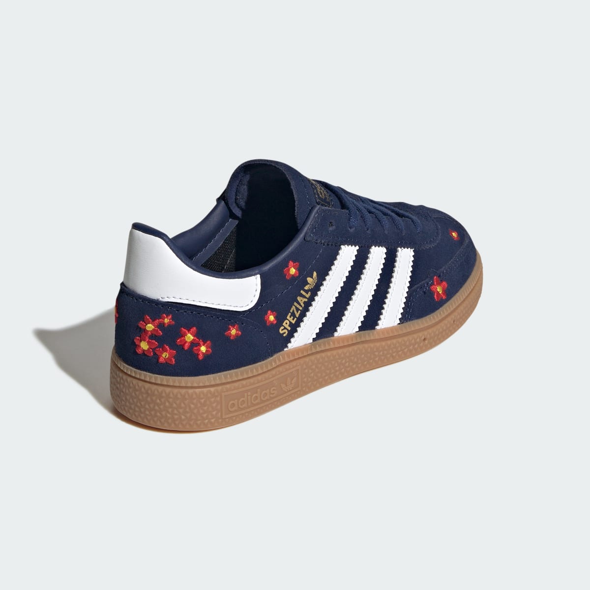 Adidas Kids' HANDBALL SPEZIAL SHOES - Dark Blue / Cloud White / Gum - Image 5