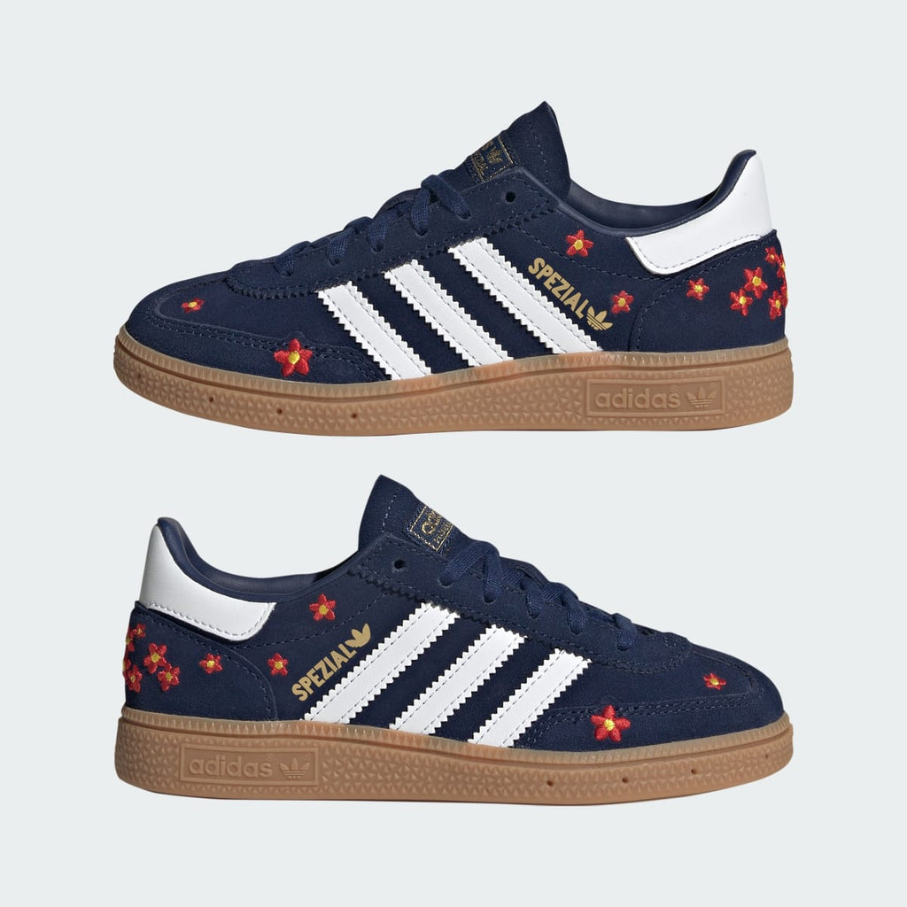Adidas Kids' HANDBALL SPEZIAL SHOES - Dark Blue / Cloud White / Gum - Image 7