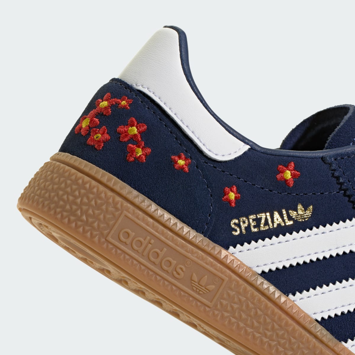 Adidas Kids' HANDBALL SPEZIAL SHOES - Dark Blue / Cloud White / Gum - Image 9