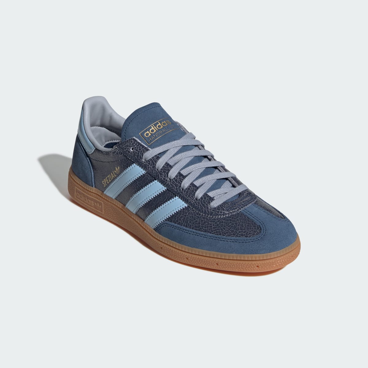 Adidas Men's HANDBALL SPEZIAL SHOES - Night Indigo / Clear Sky / Gum - Image 4