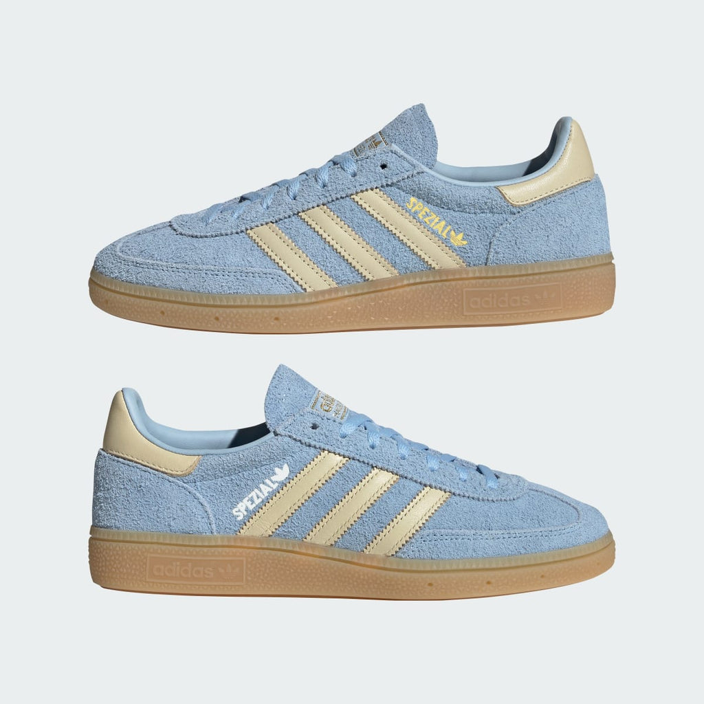 Adidas Women's HANDBALL SPEZIAL SHOES - Clear Sky / Warm Vanilla / Gold Metallic - Image 7