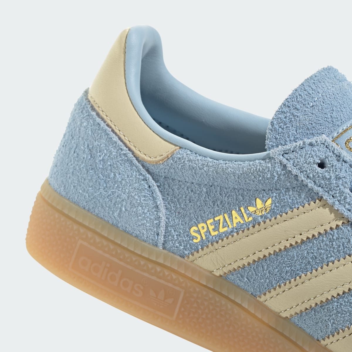 Adidas Women's HANDBALL SPEZIAL SHOES - Clear Sky / Warm Vanilla / Gold Metallic - Image 9