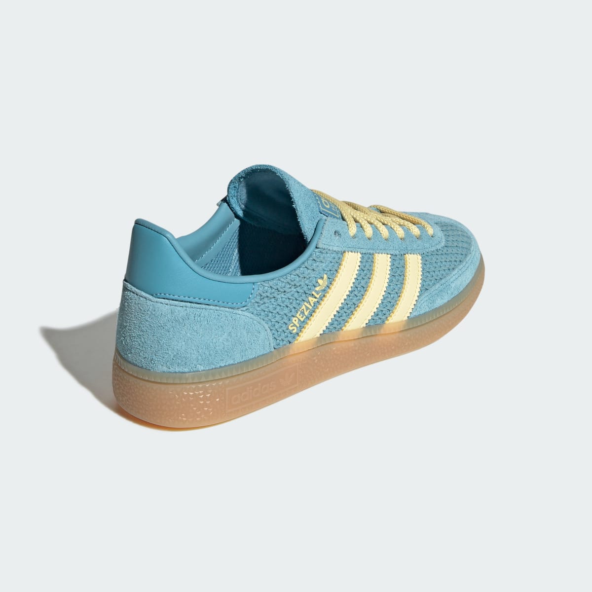 Adidas Women's HANDBALL SPEZIAL SHOES - Preloved Blue / Almost Yellow / Gum - Image 5