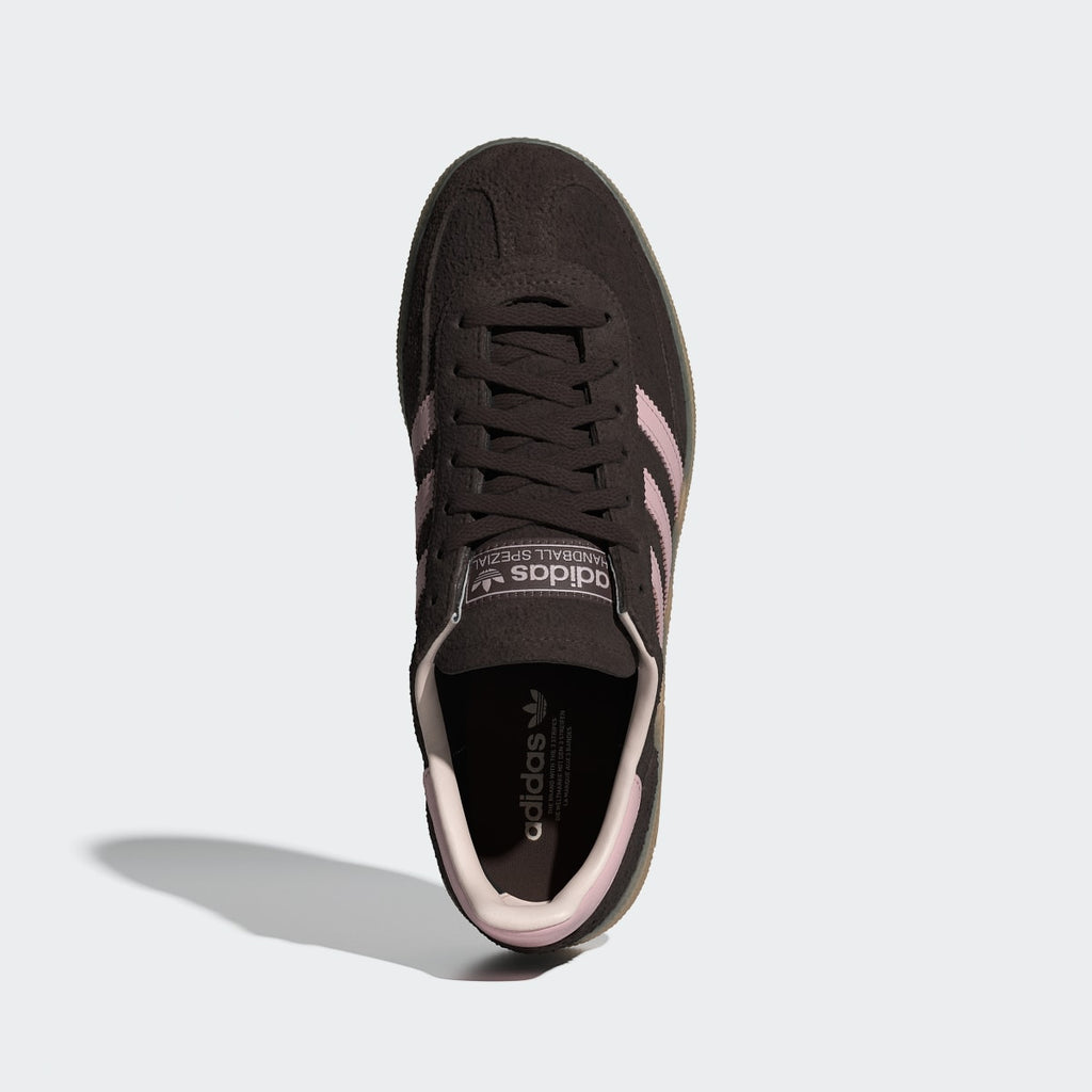 Adidas Women's HANDBALL SPEZIAL SHOES - Aurora Coffee / Sandy Pink / Gum - Image 3