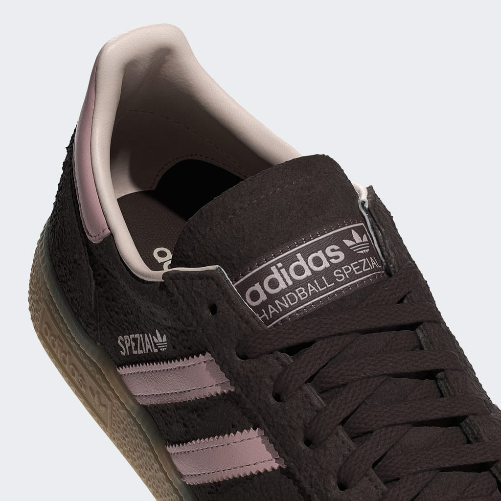 Adidas Women's HANDBALL SPEZIAL SHOES - Aurora Coffee / Sandy Pink / Gum - Image 9
