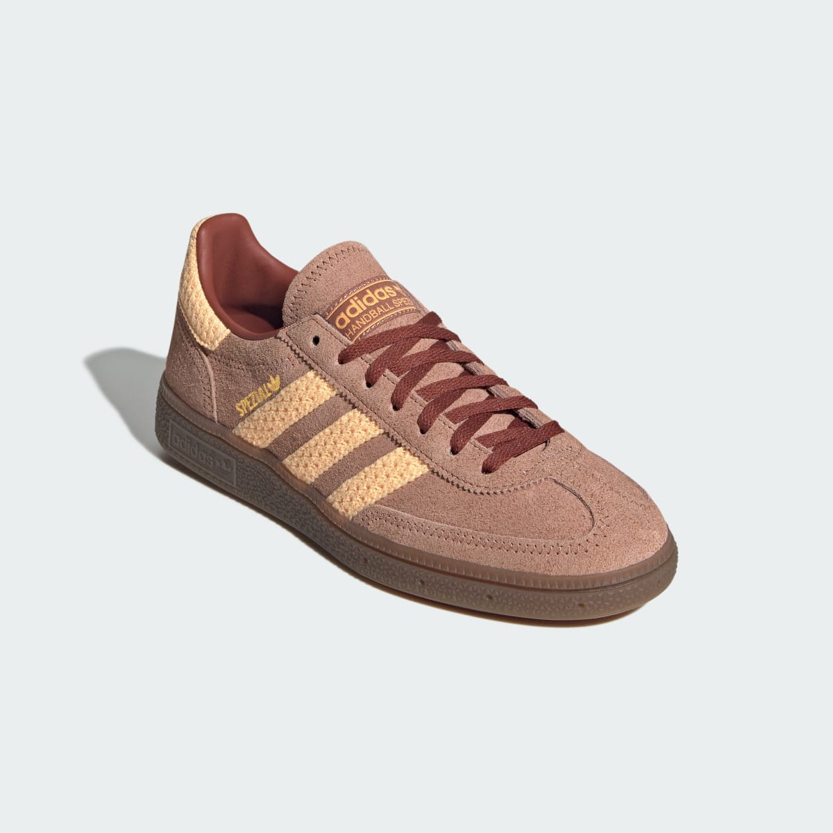 Adidas Women's HANDBALL SPEZIAL SHOES - Clay Strata / Acid Orange / Burnt Sienna - Image 4