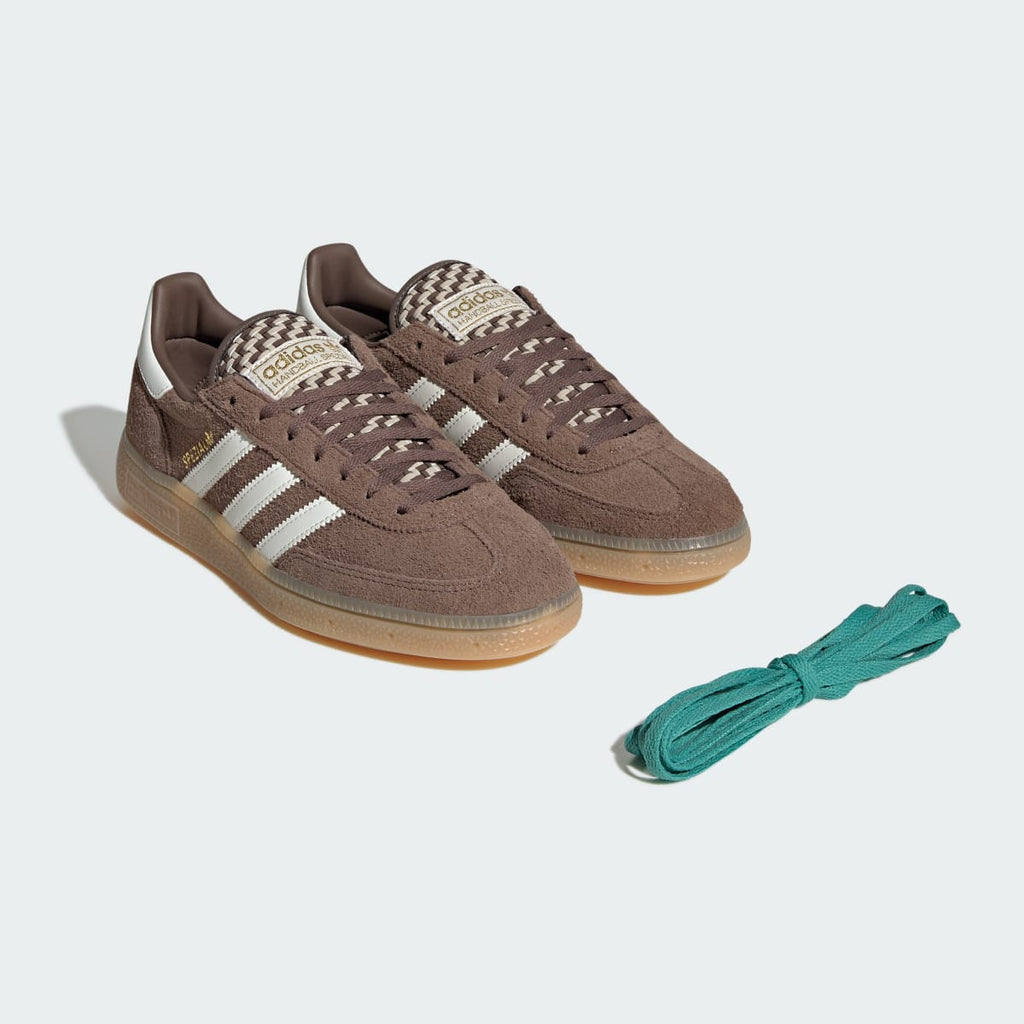 Adidas Women's HANDBALL SPEZIAL SHOES - Earth Strata / Off White / Khaki Three - Image 8