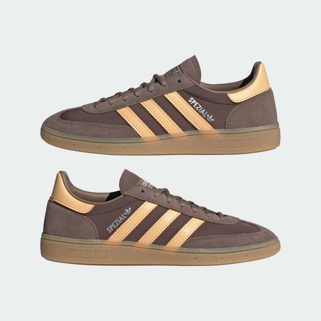 Adidas Men's HANDBALL SPEZIAL SHOES - Earth Strata / Pulse Amber / Gum - Image 7