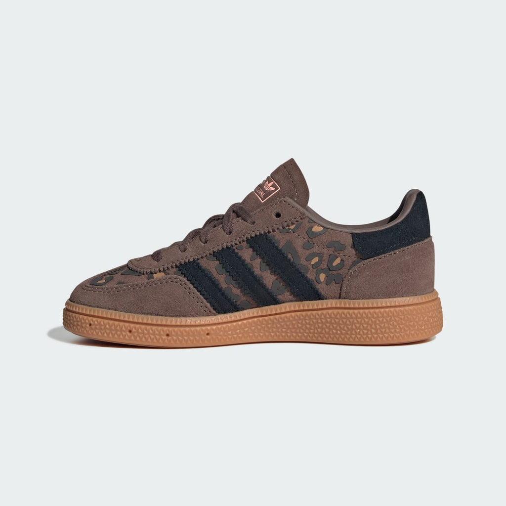 Adidas Kids' HANDBALL SPEZIAL SHOES - Earth Strata / Core Black / Glow Pink - Image 6