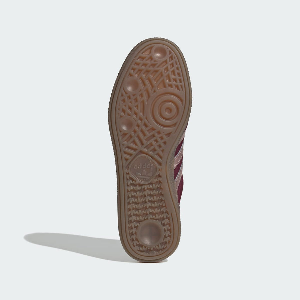 Adidas Women's HANDBALL SPEZIAL SHOES - Maroon / Grey / Gum - Image 3
