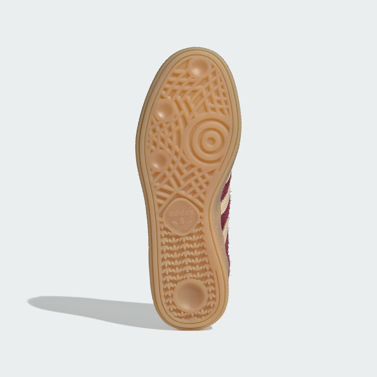 Adidas Women's HANDBALL SPEZIAL SHOES - Maroon / Warm Vanilla / Gold Metallic - Image 3